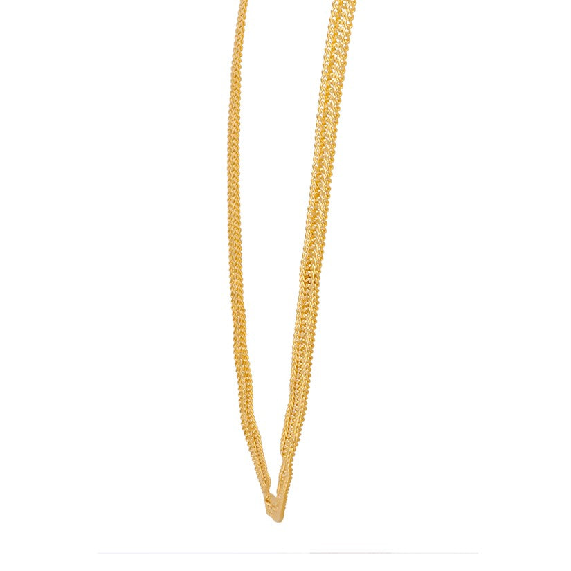 Bold Glow Gold Chain For Men