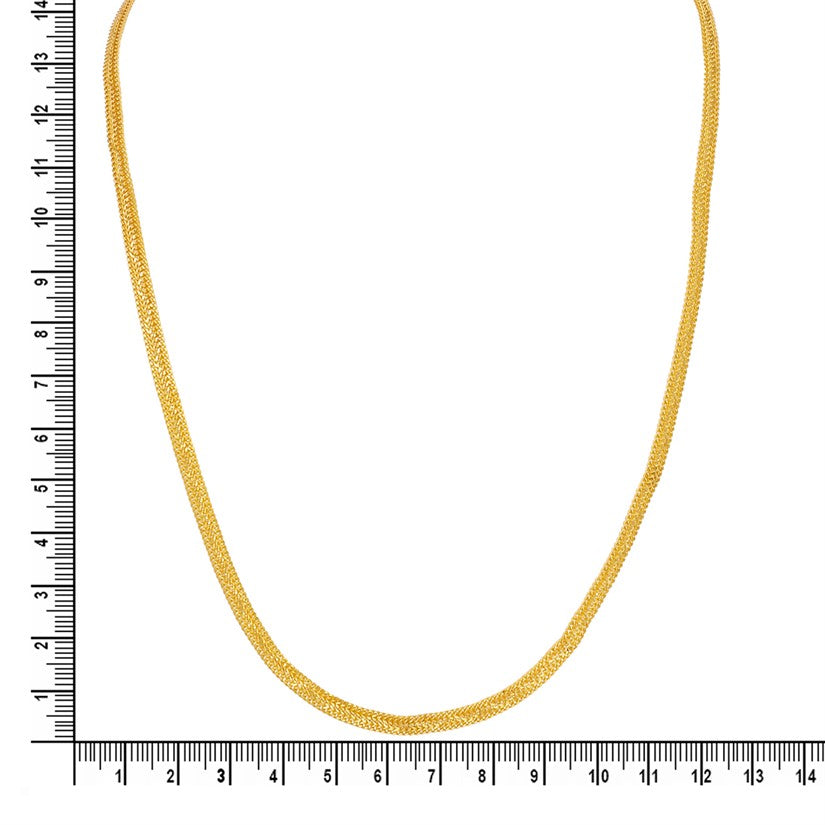 Bold Glow Gold Chain For Men