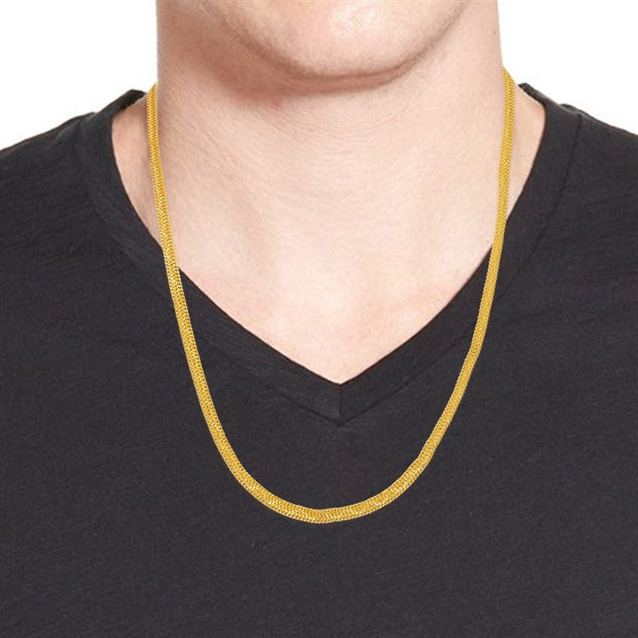 Bold Glow Gold Chain For Men