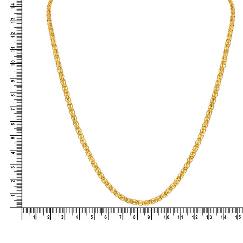 Luminous Grace Gold Chain For Men