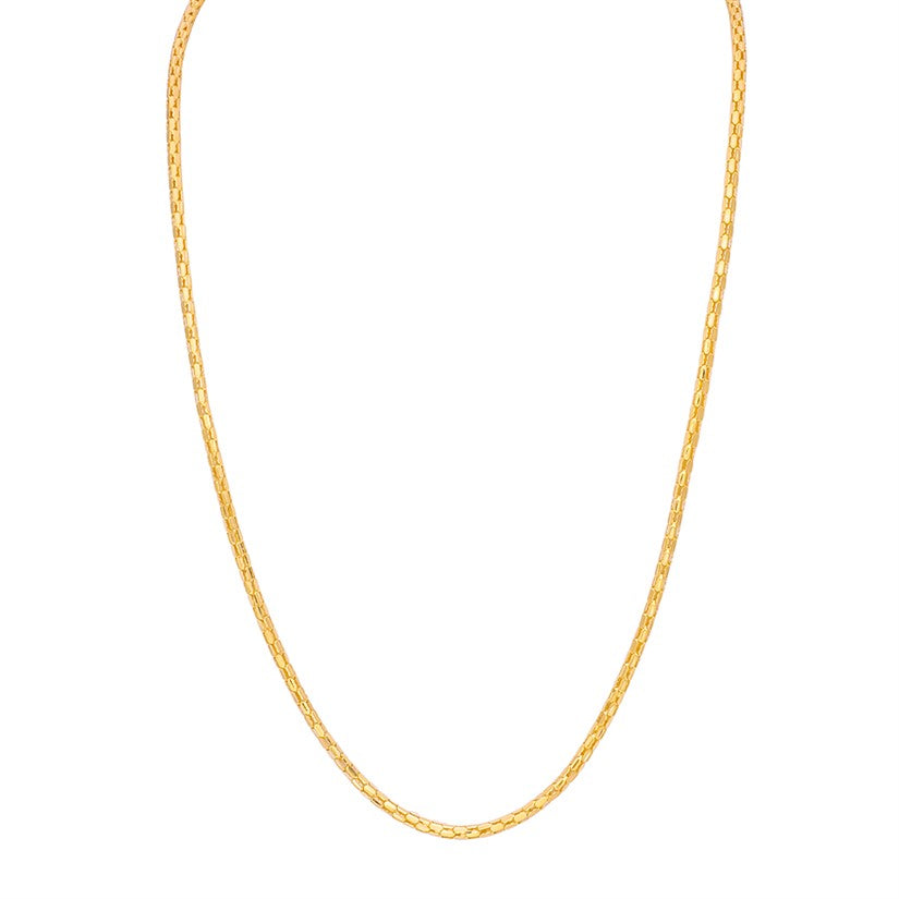 Modern Luminous Gold Chain For Men
