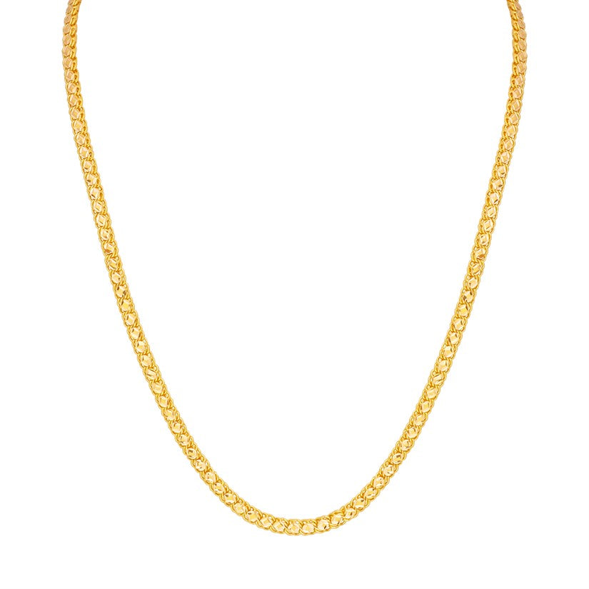 Dashing Shine Gold Chain For Men