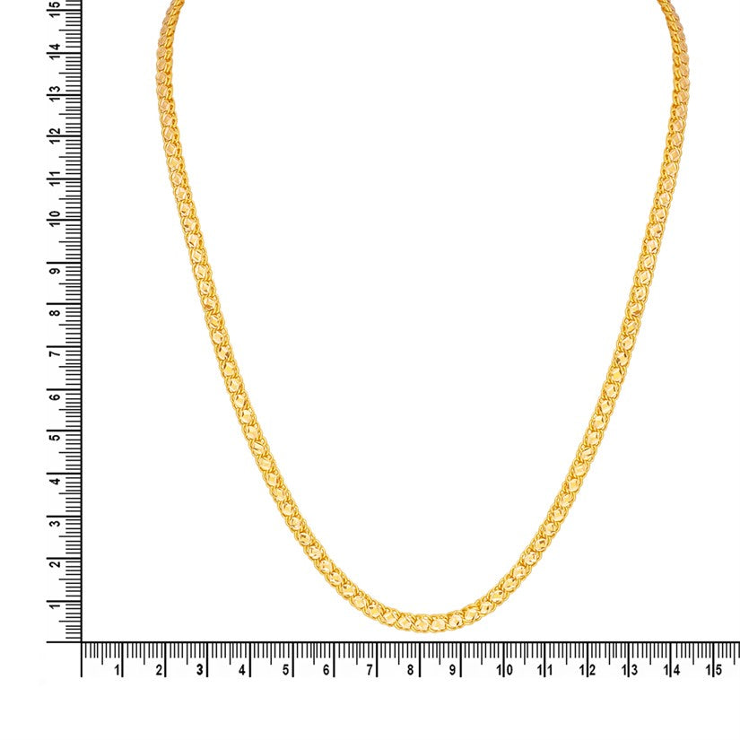 Dashing Shine Gold Chain For Men