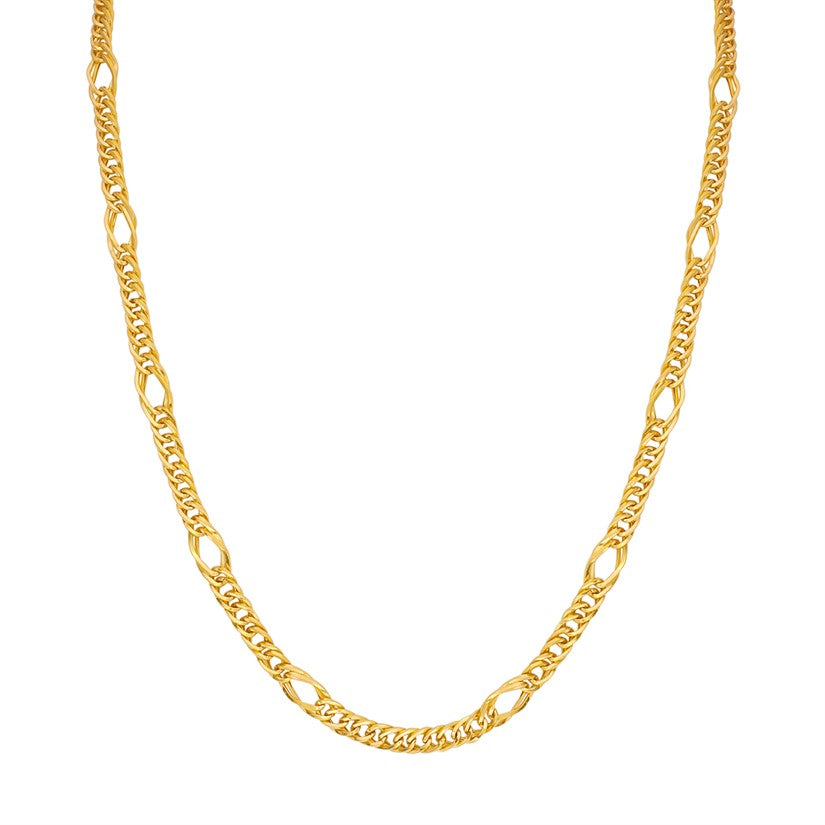 Contemporary Glow Gold Chain For Men