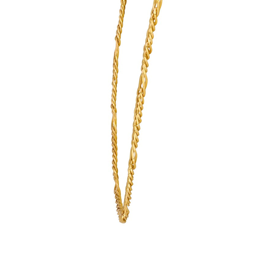Contemporary Glow Gold Chain For Men