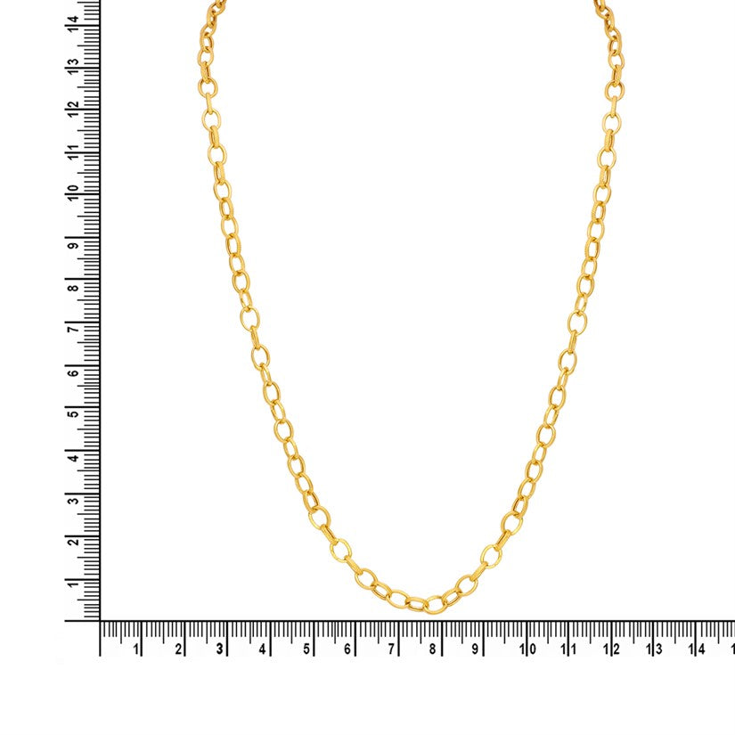 Gentle Links Gold Chain For Men