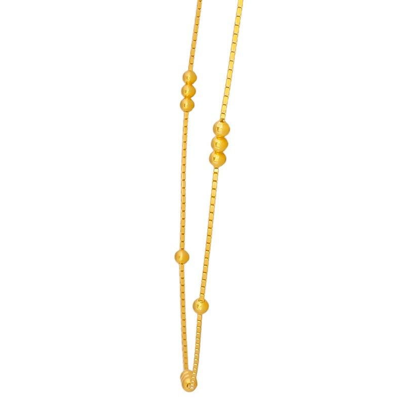 Gentle Glow Gold Chain For Women
