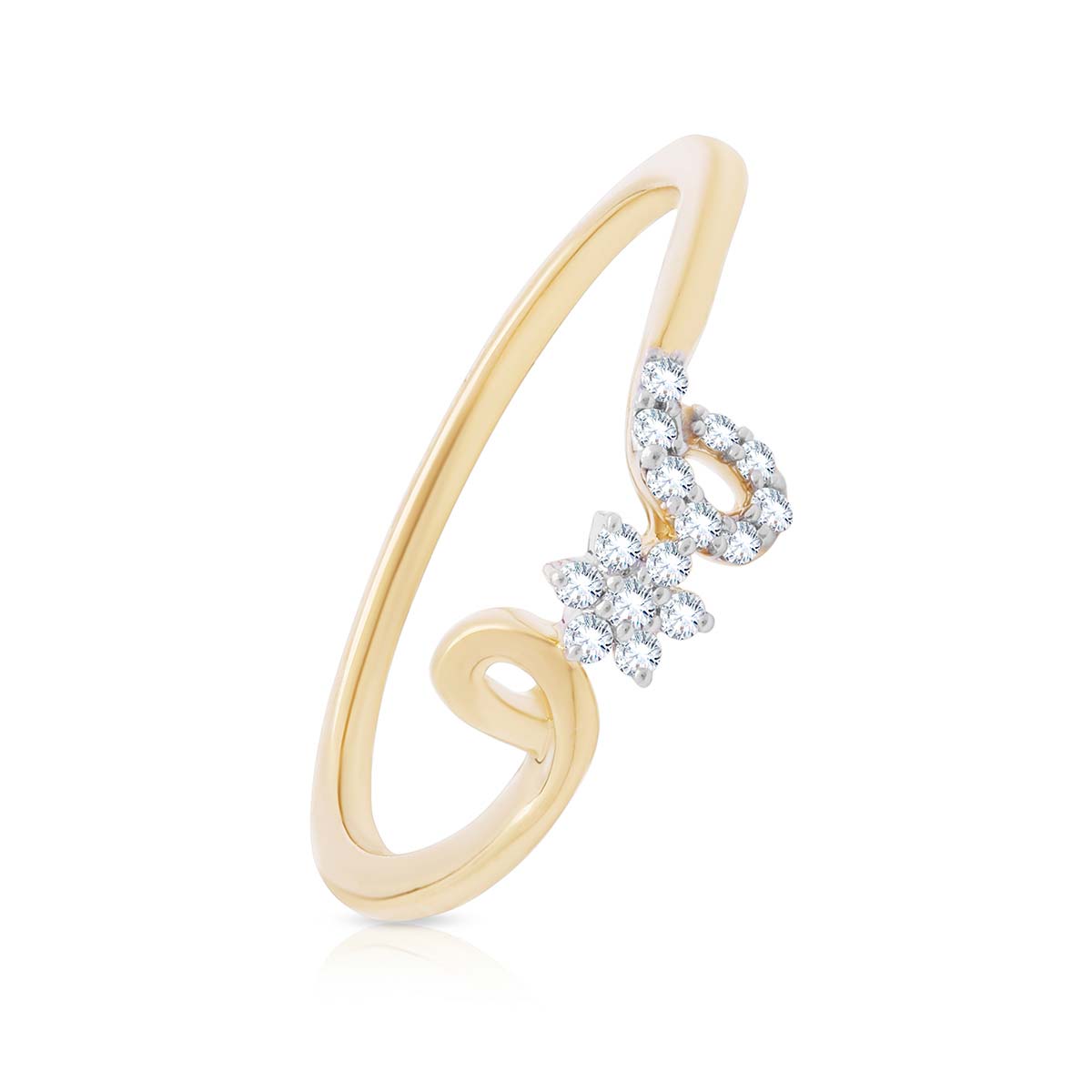 Soft Charm Diamond Ring for Women