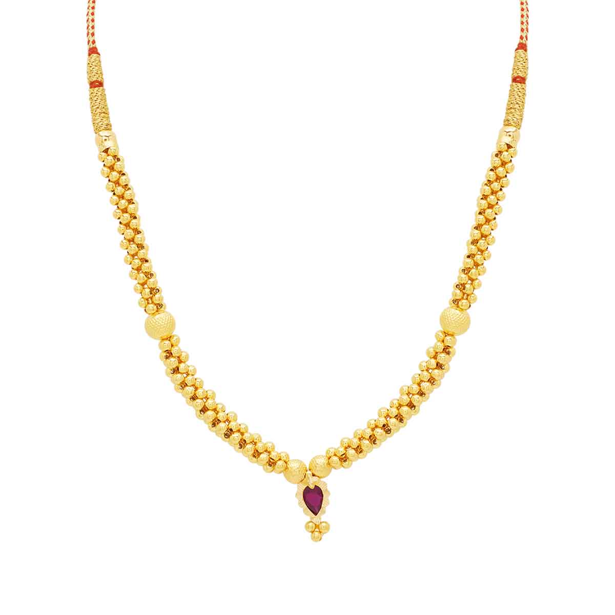 Gold Thushi For Daily Elegance