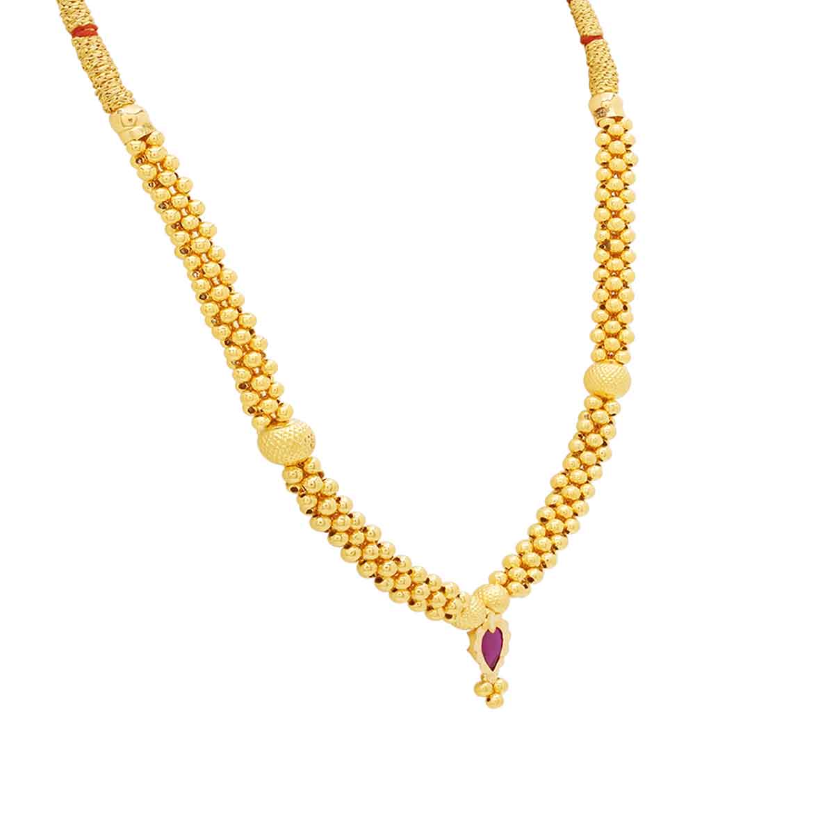 Gold Thushi For Daily Elegance