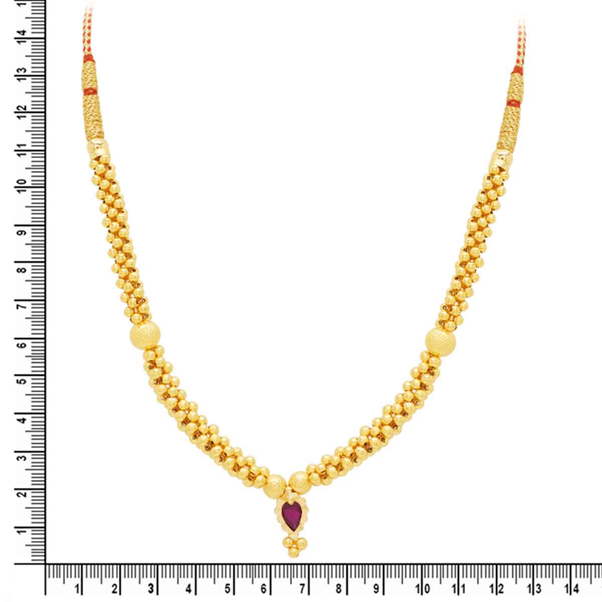 Gold Thushi For Daily Elegance