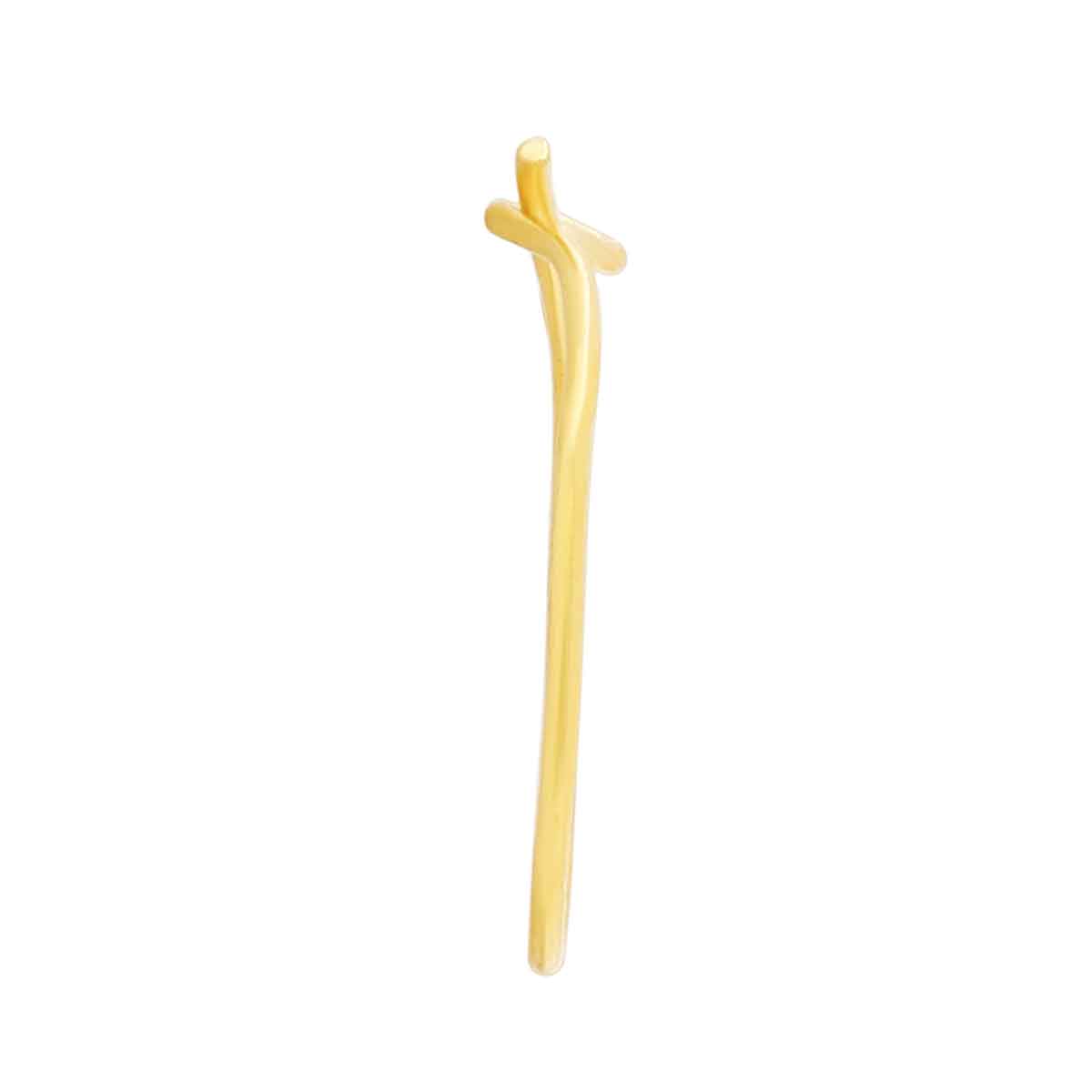 Graceful 22K Kids Gold Hoops