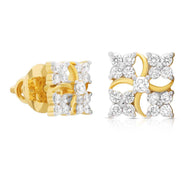 18K Diamond Studs for Dazzling Elegance