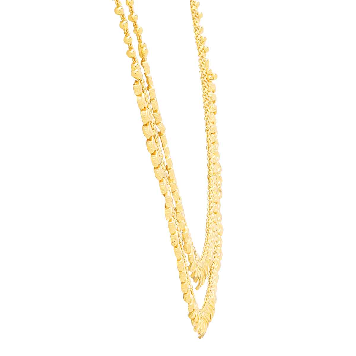 Gilded Elegance Gold Layer Necklace
