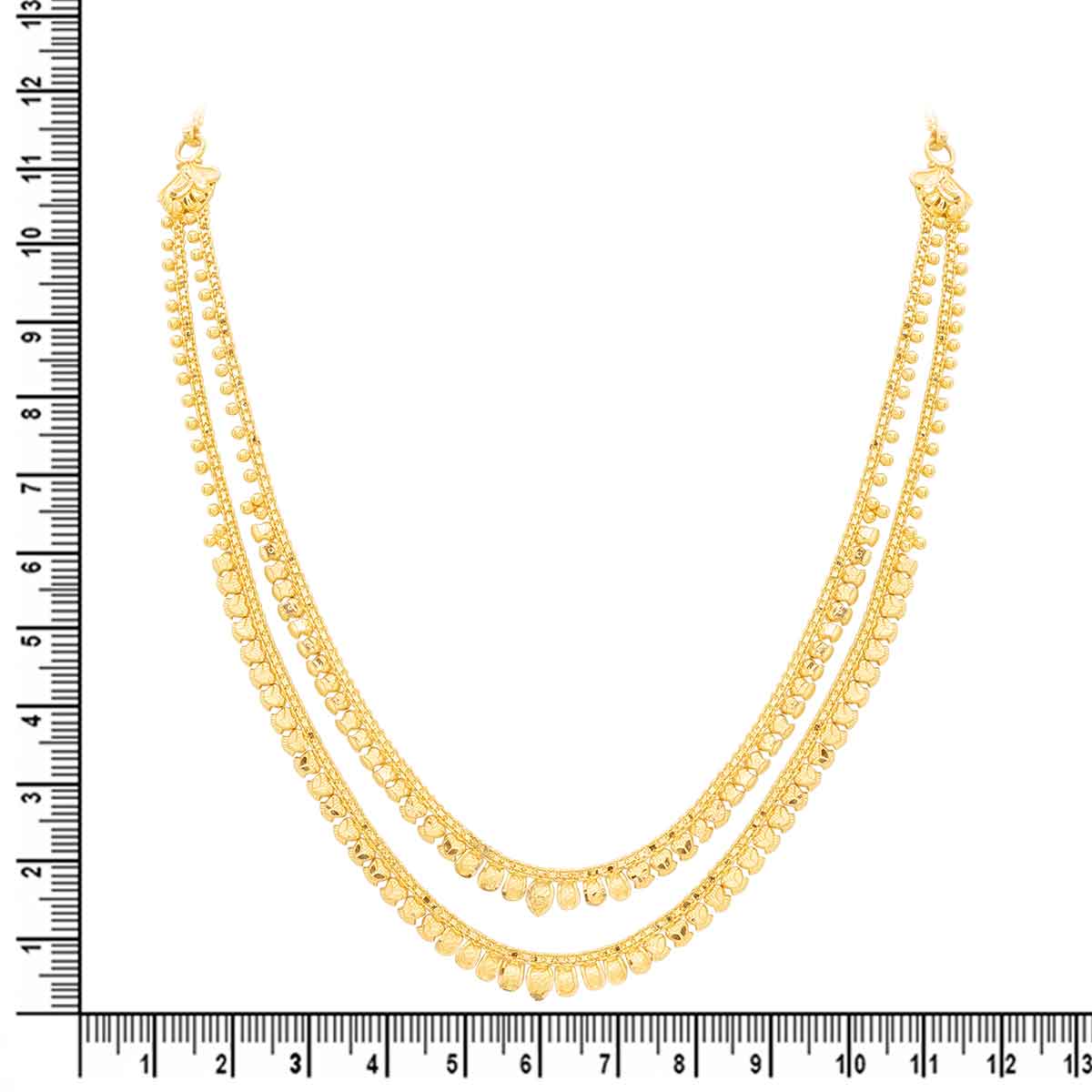 Gilded Elegance Gold Layer Necklace