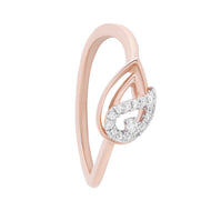 AlluRing for Women Paisley Shimmer Diamond Ring for Women