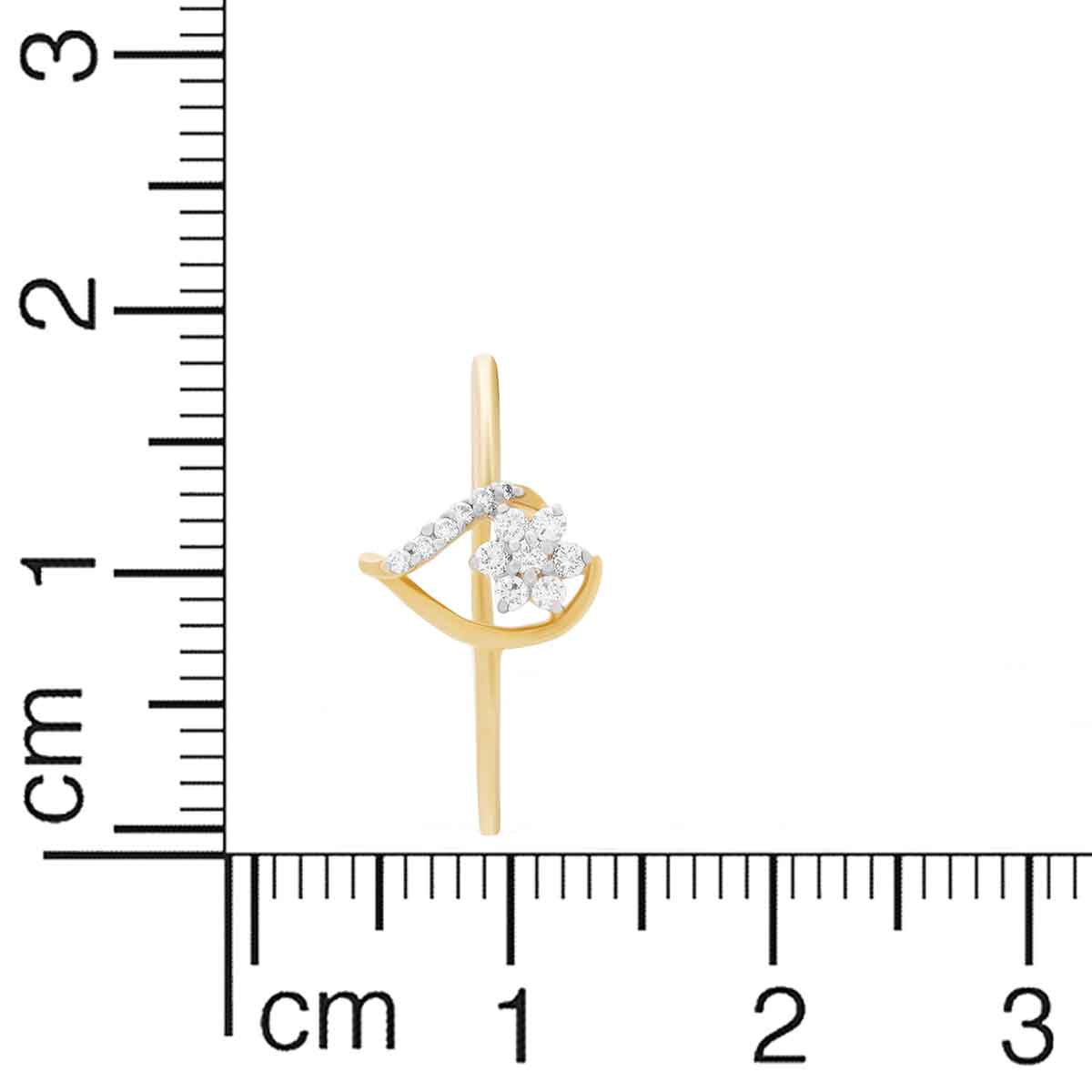 Chic Heart Diamond Ring for Women