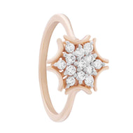 ShimmeRing for Women Floral Diamond Ring for Women