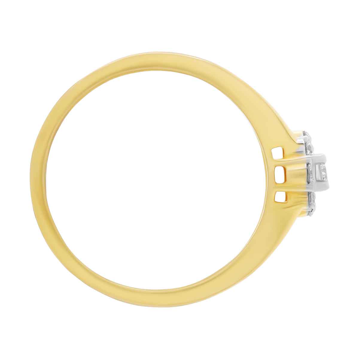 Delicate Flora Grace Diamond Ring for Women