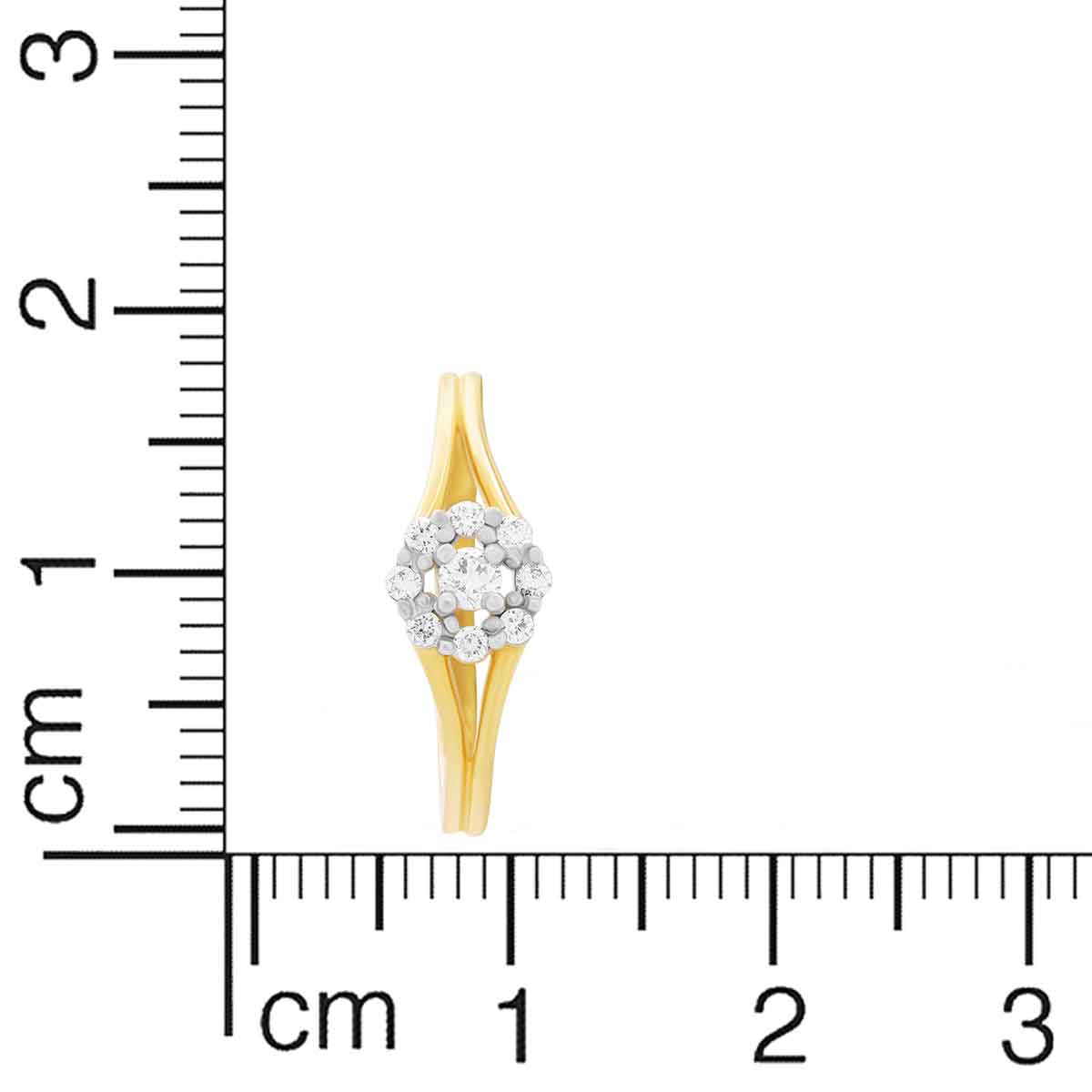 Delicate Flora Grace Diamond Ring for Women