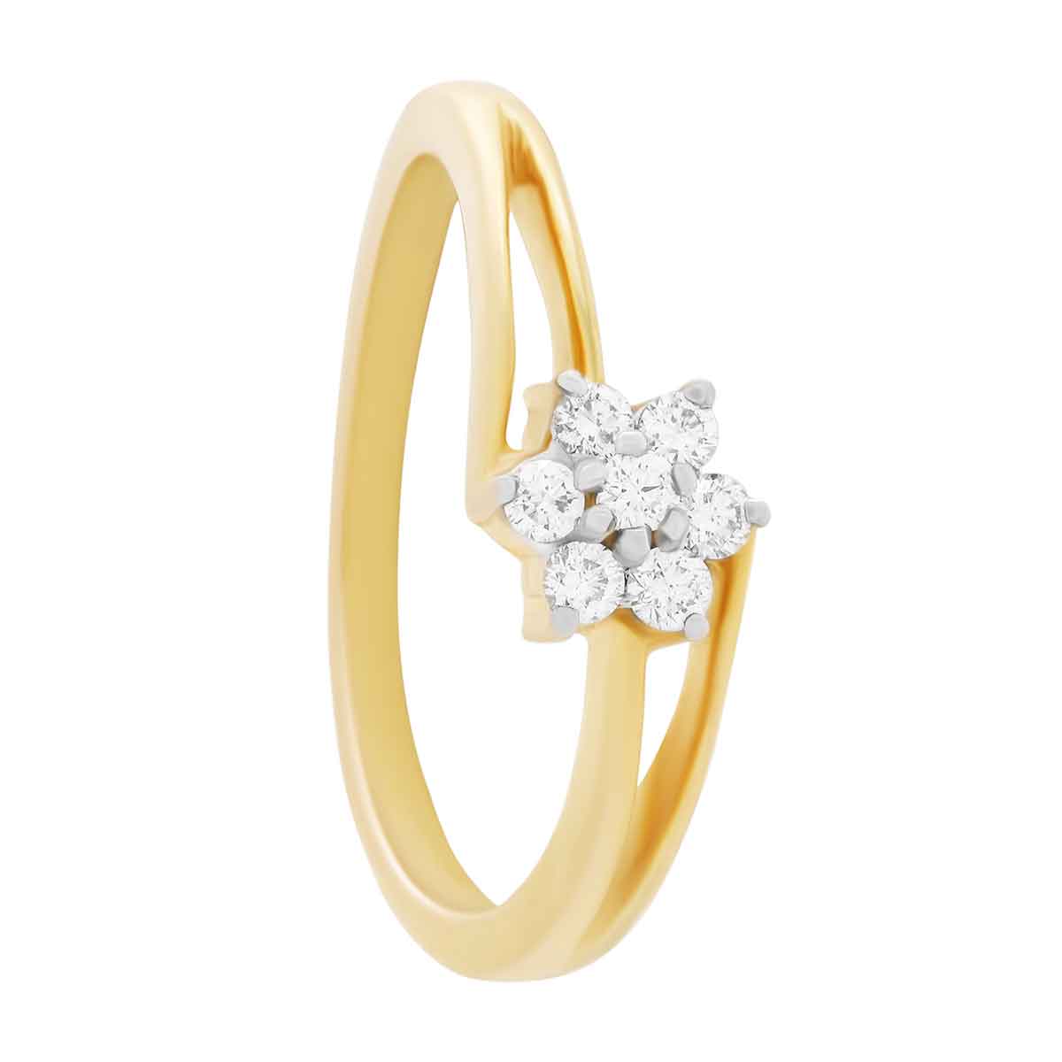 Charming Full Bloom Diamond Ring for Women