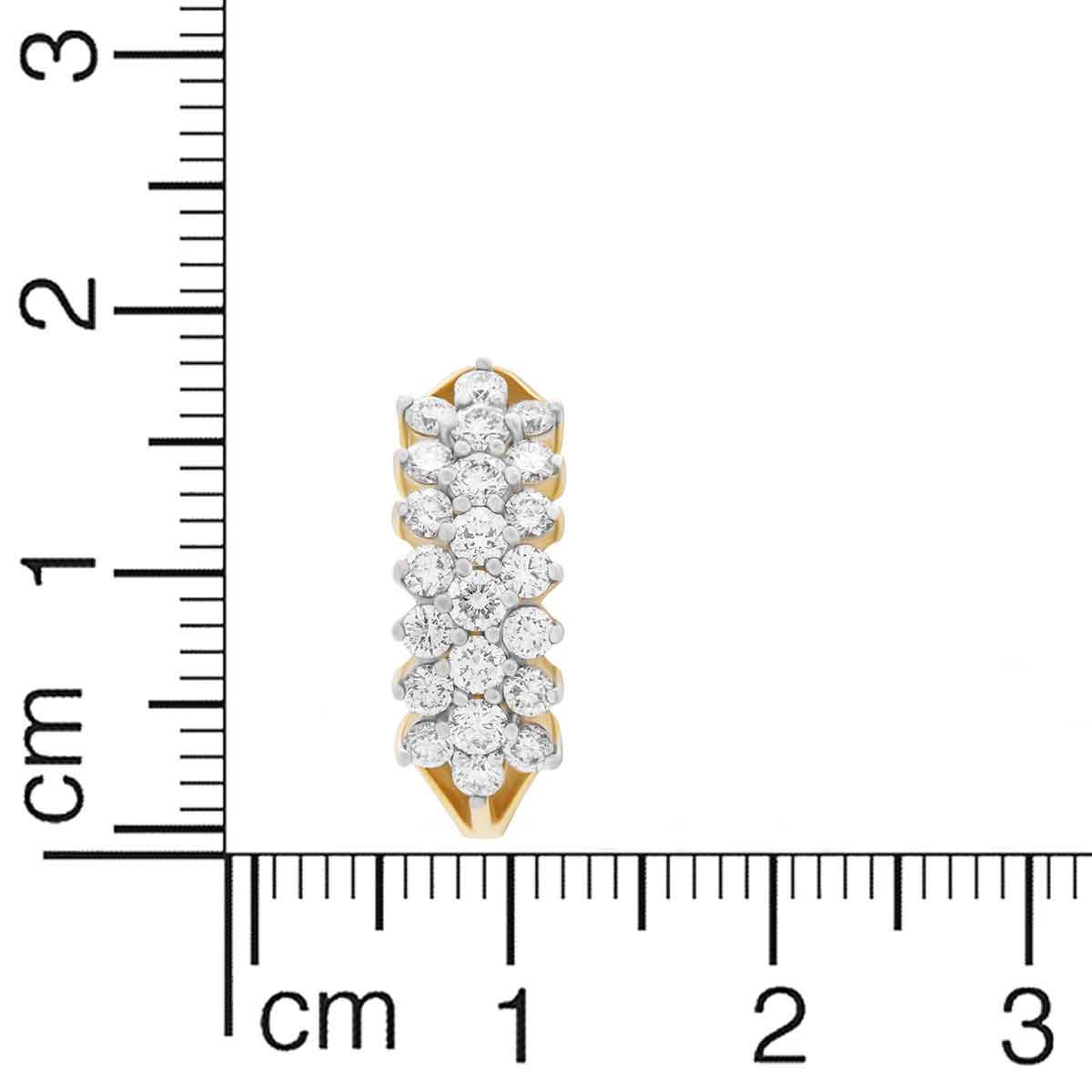 Dazzling Oblong Style Ring for Women