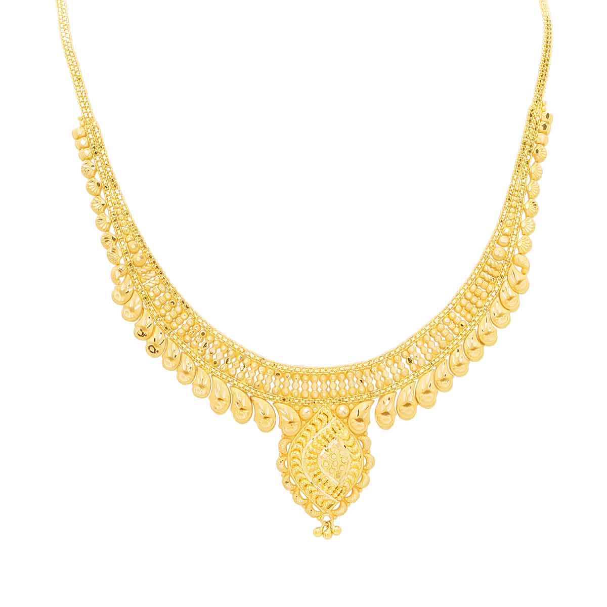 Majestic Bride Gold Necklace