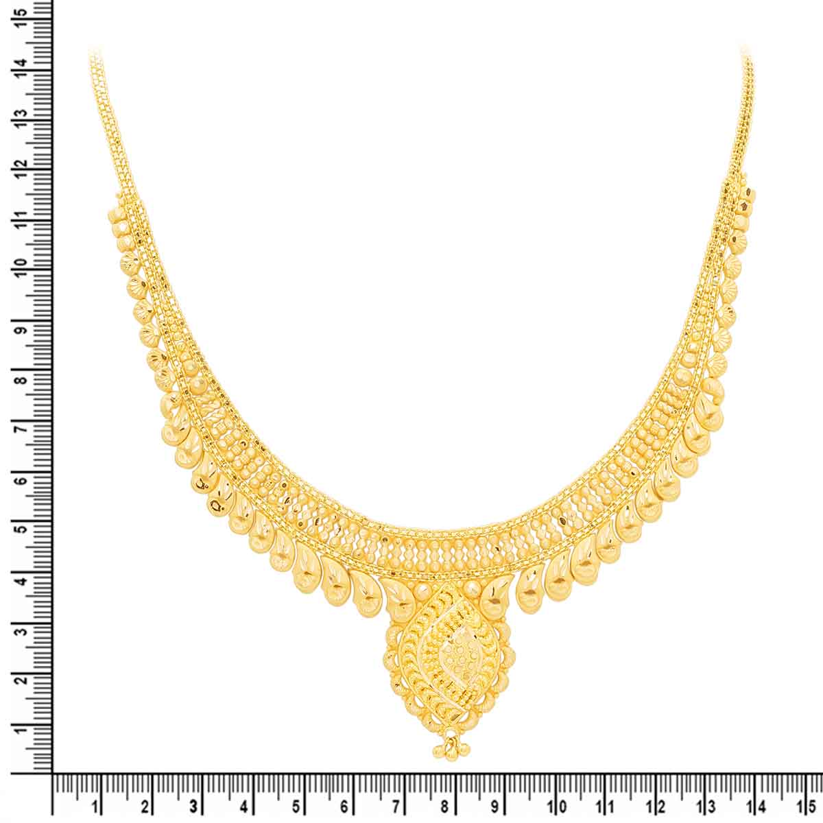 Majestic Vintage Gold Short Necklace