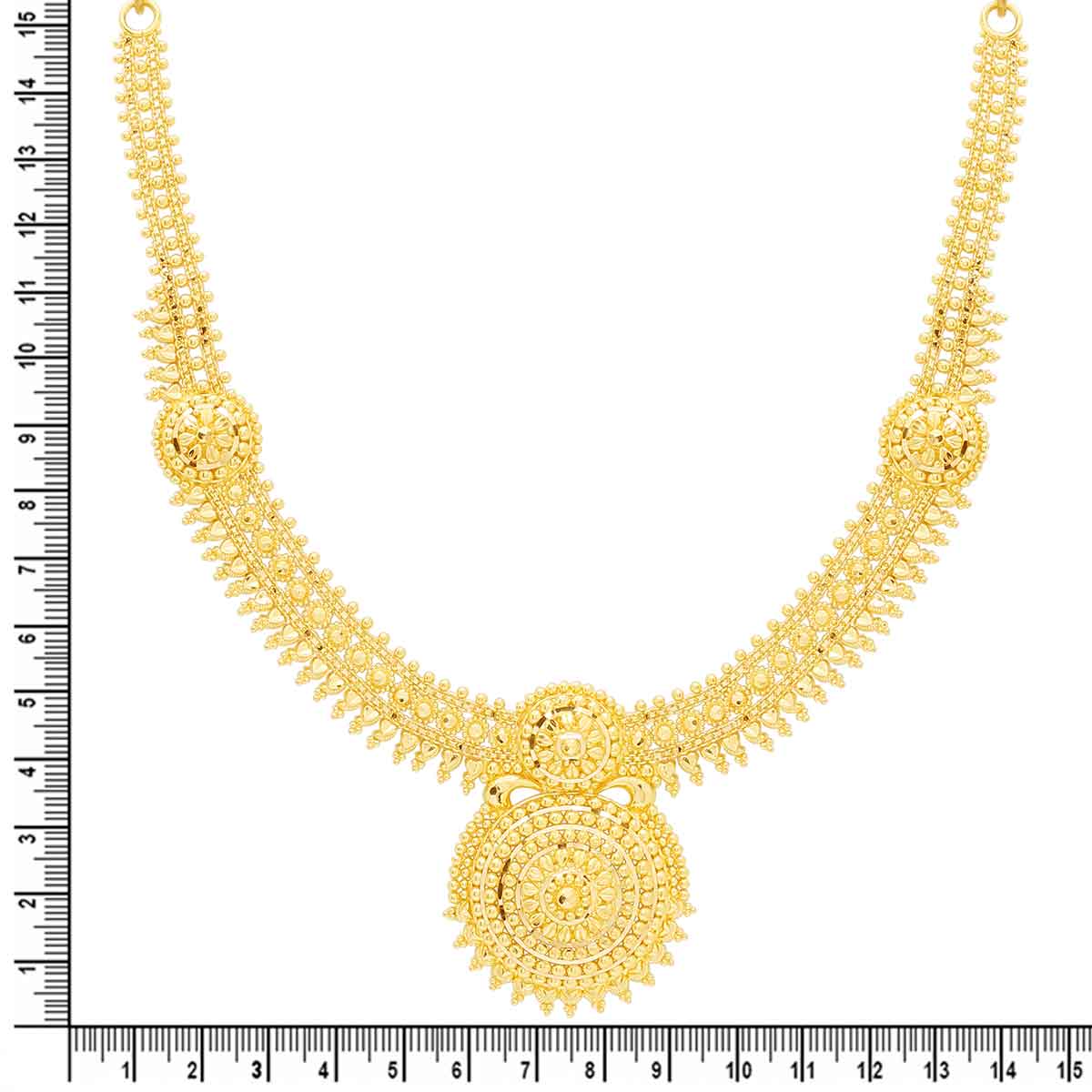 Marvelous Glow Gold Short Necklace