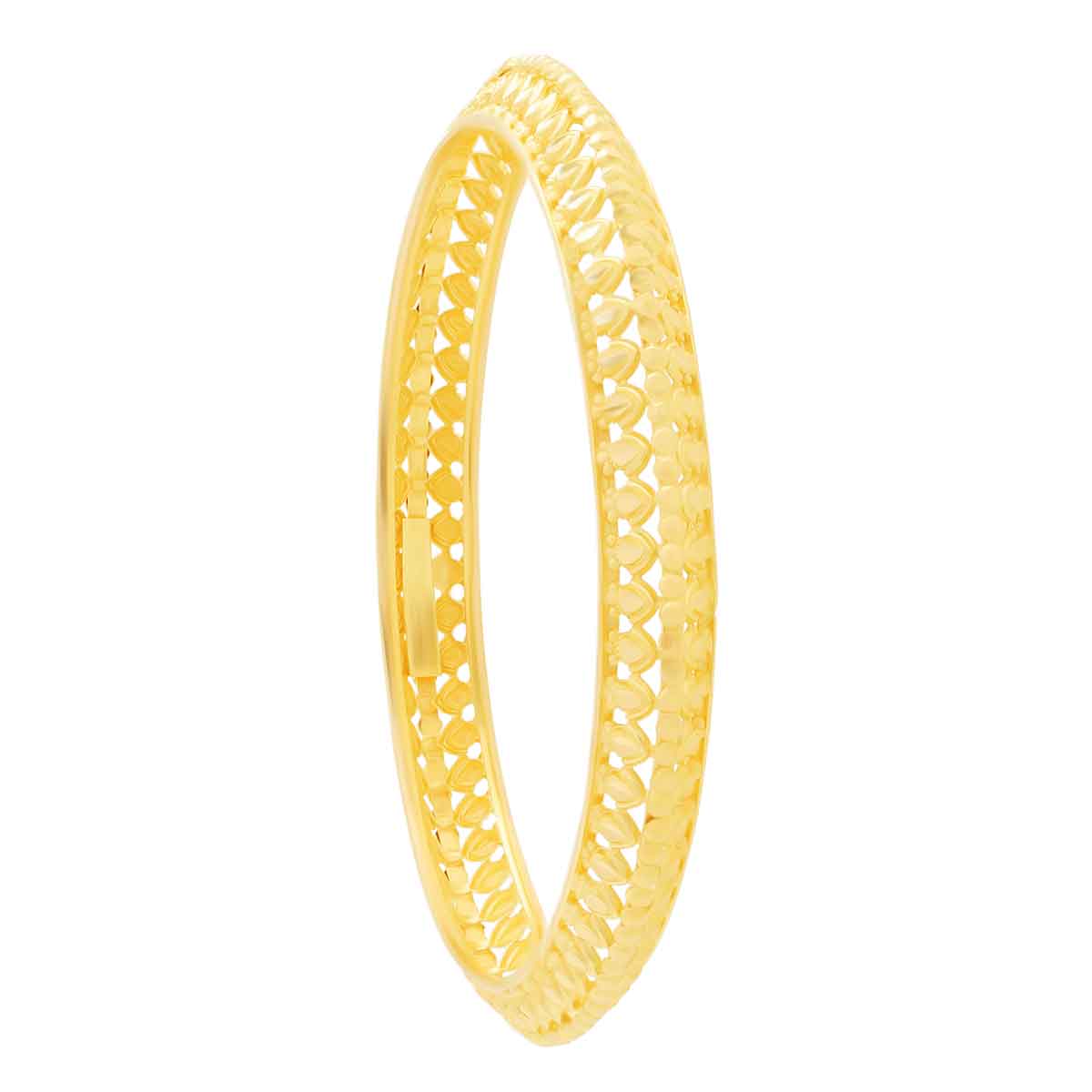 Slender Grace Gold Bangle