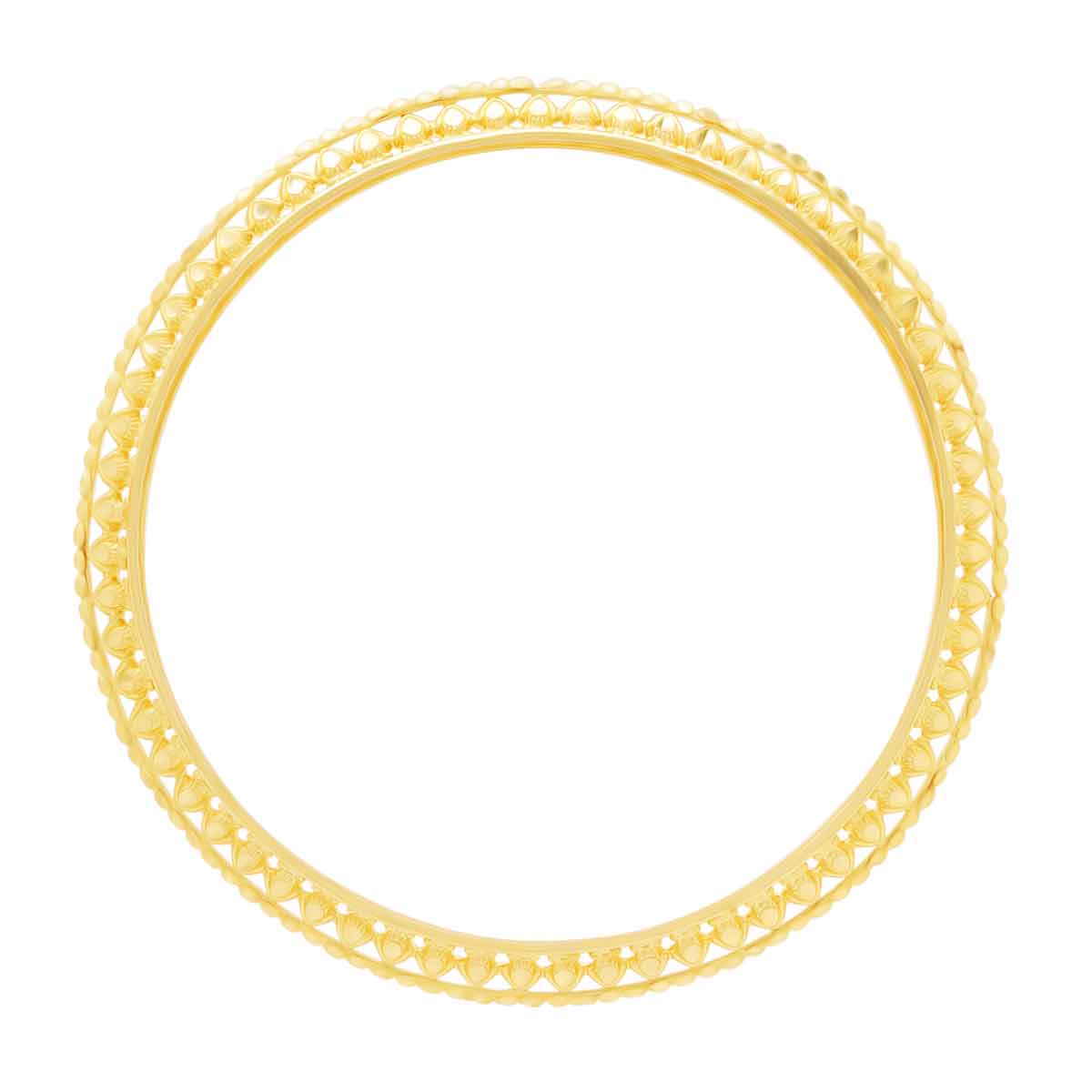Slender Grace Gold Bangle