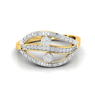 Bold Modern Diamond Engagement Ring for Women