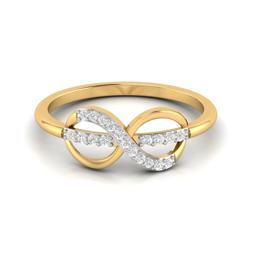 Soft Dazzle Diamond Engagement Ring for Women