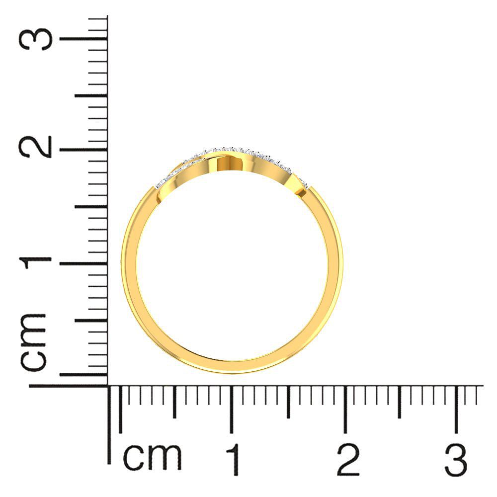 Soft Dazzle Diamond Engagement Ring for Women