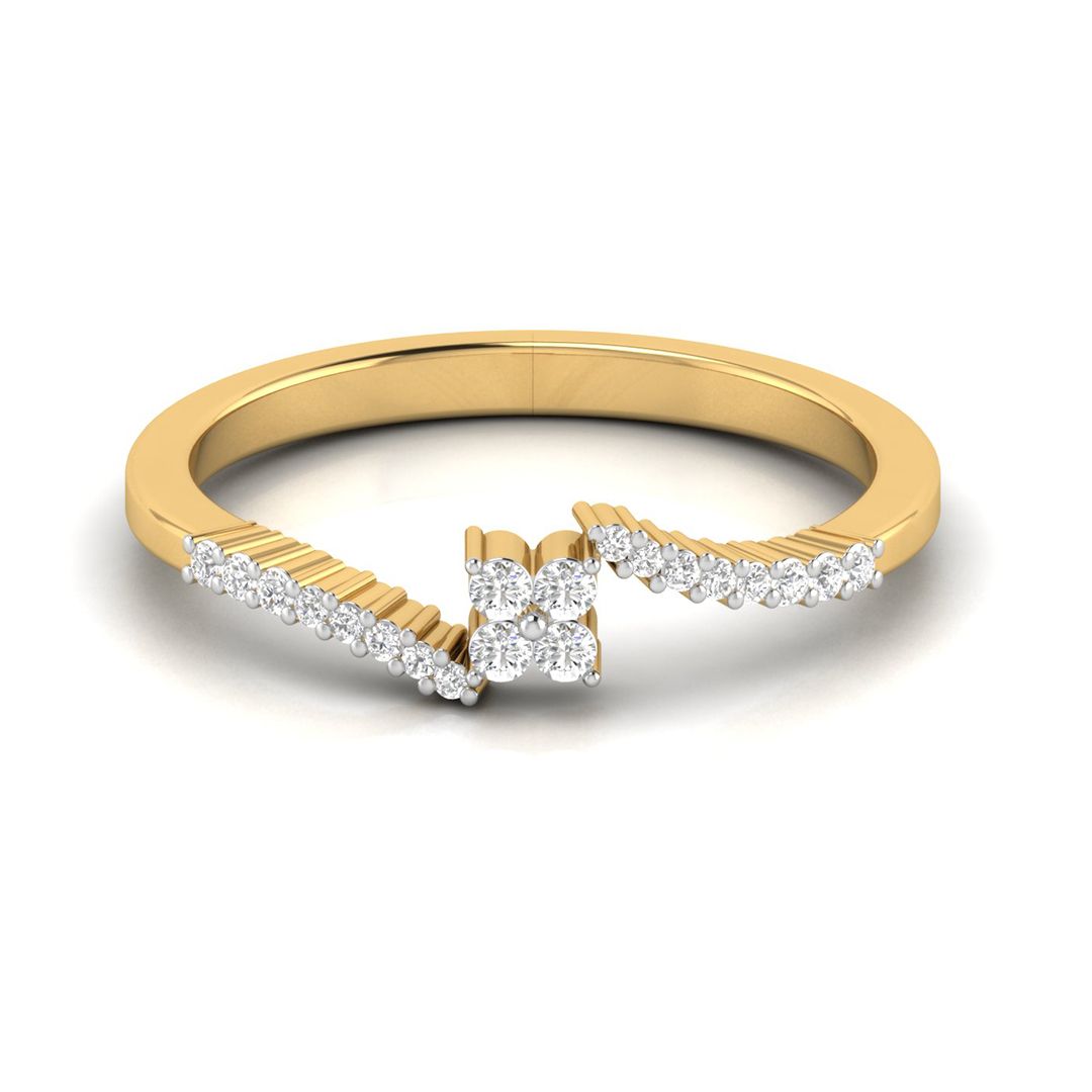 Dainty Charm Diamond Ring for Women