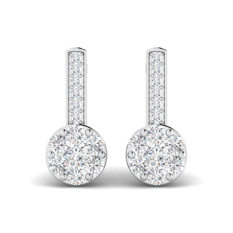 Shimmering Elegance Diamond Studs 18K