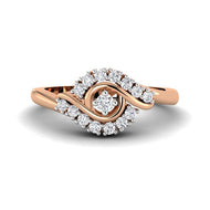Aesthetic Glow Diamond Ring for Women