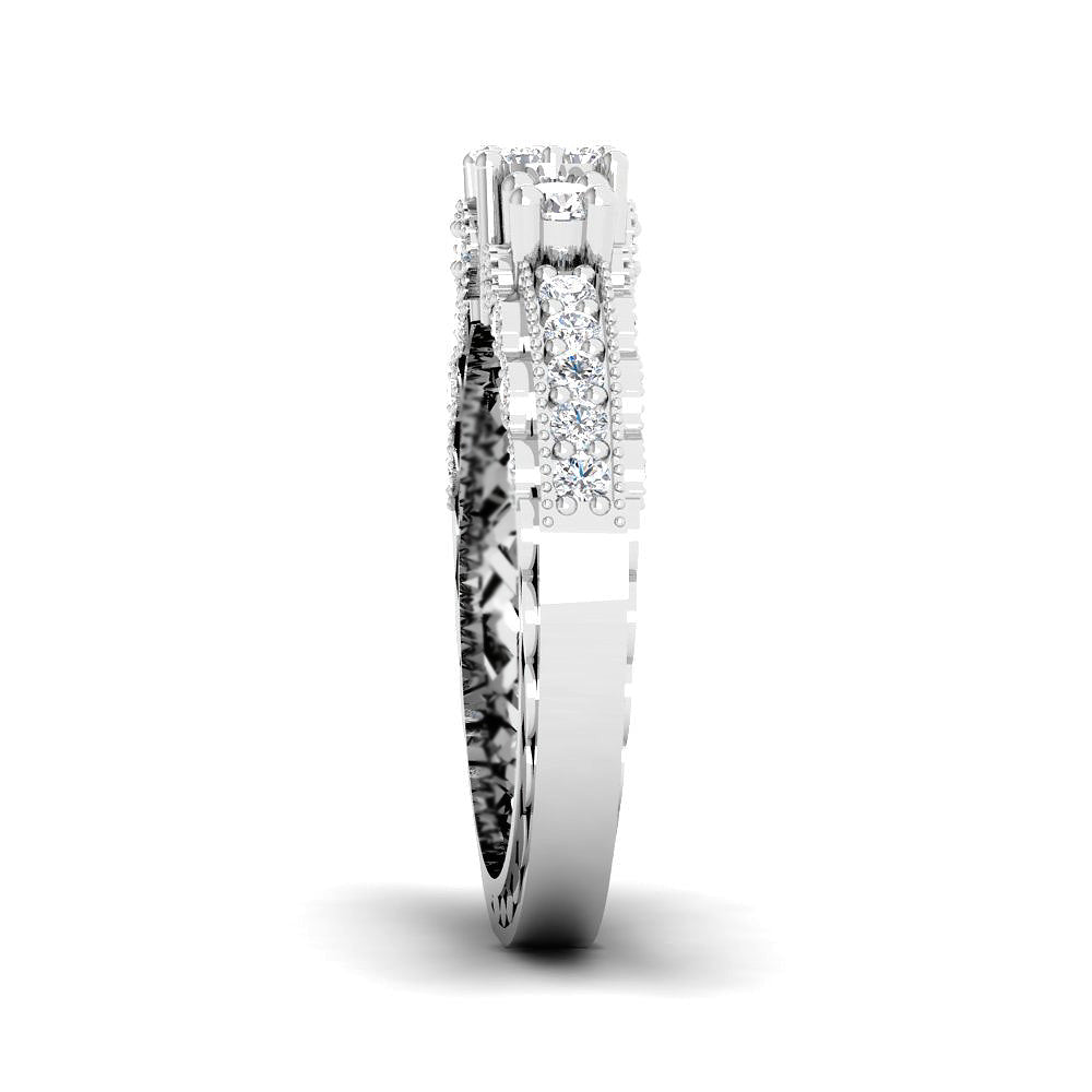 ShimmeEngagement Ring Elegance Diamond Engagement Ring for Women