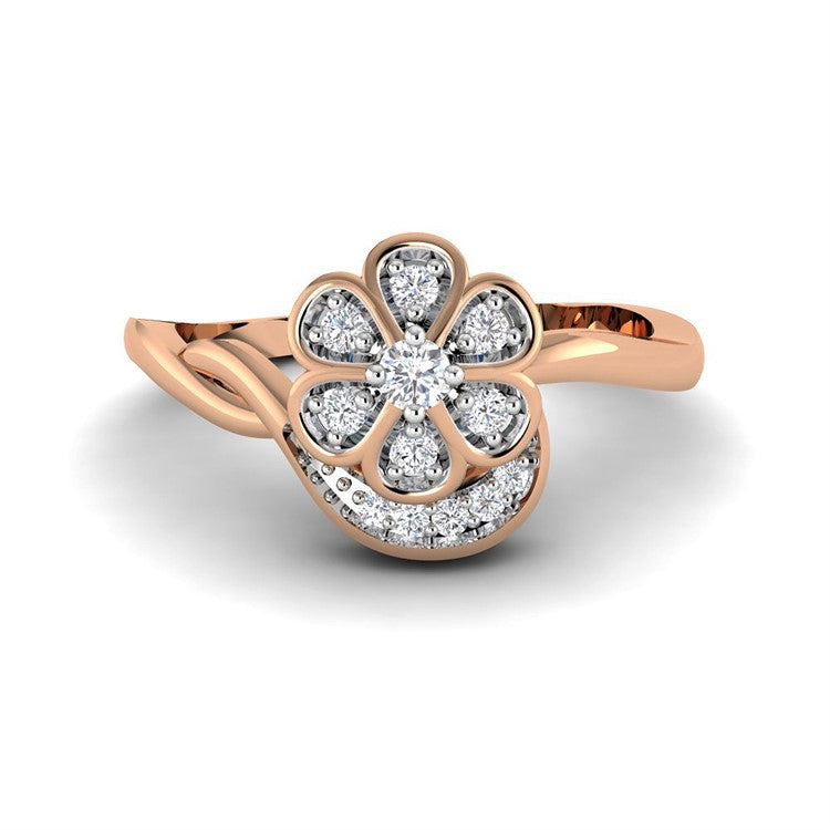 Captivating Bloom Diamond Ring for Women