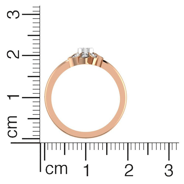 Flora Blossom Elegance Diamond Ring for Women