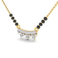 Petite Elegance Diamond Short Mangalsutra 18K