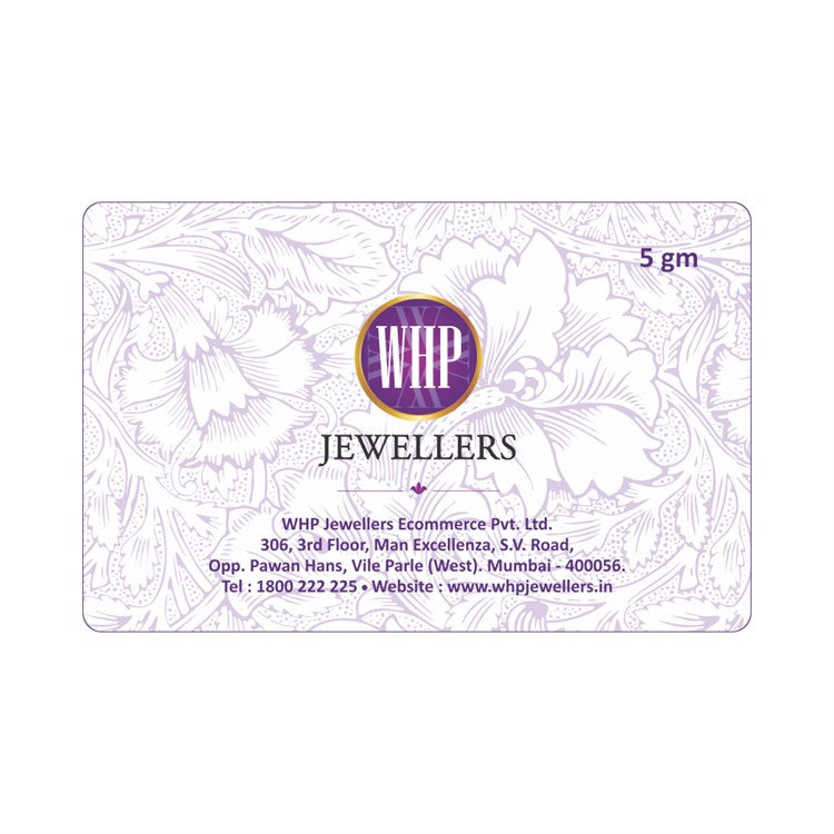 WHP 24KT (999) 5 gram Goddess Lakshmi Yellow gold Pendant