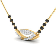 Radiant Elegance Diamond Short Mangalsutra 18K