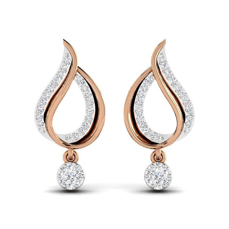 Gracefully Minimal Gold Studs 18K