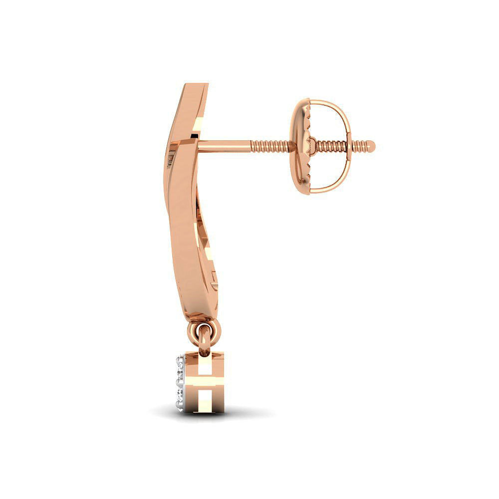 Gracefully Minimal Gold Studs 18K