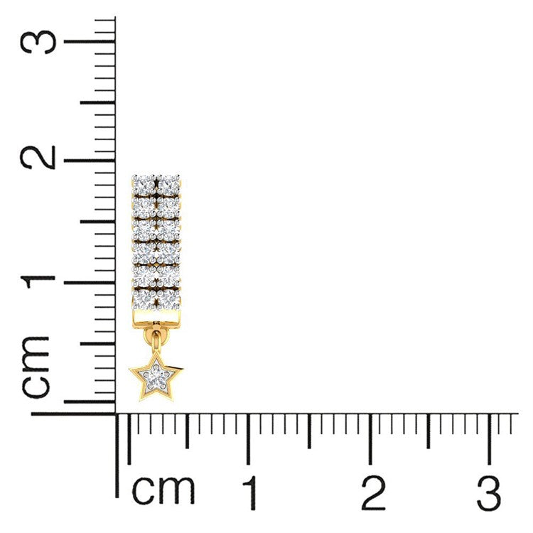 Slender Studs 18K for Shimmering Glow