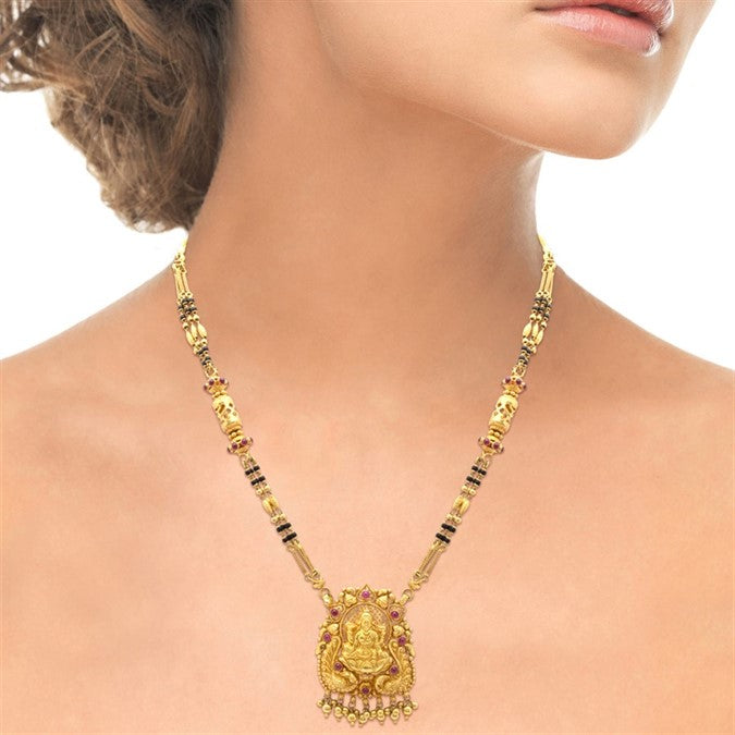 Peacock Majesty 22K Gold Mangalsutra