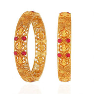 Captivating Vintage Gold Bangle