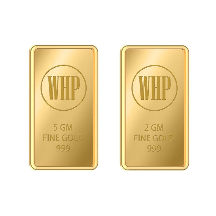 WHP 24KT (999) 7 gm Combo gold Coin