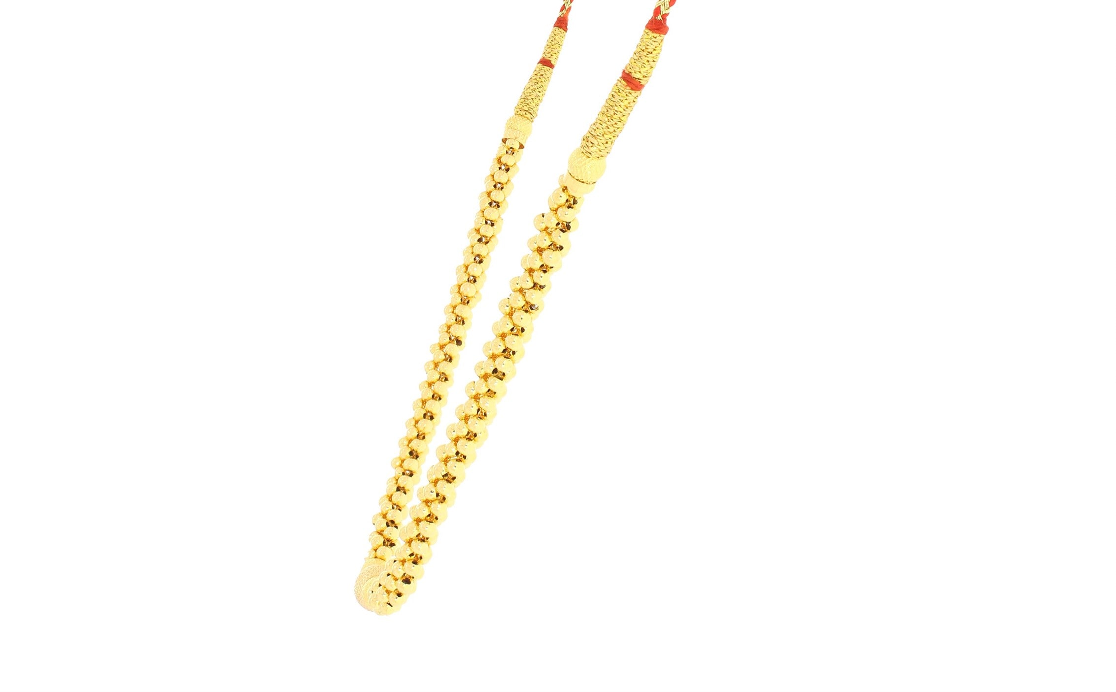 Ethnic Gold Thushi Necklace